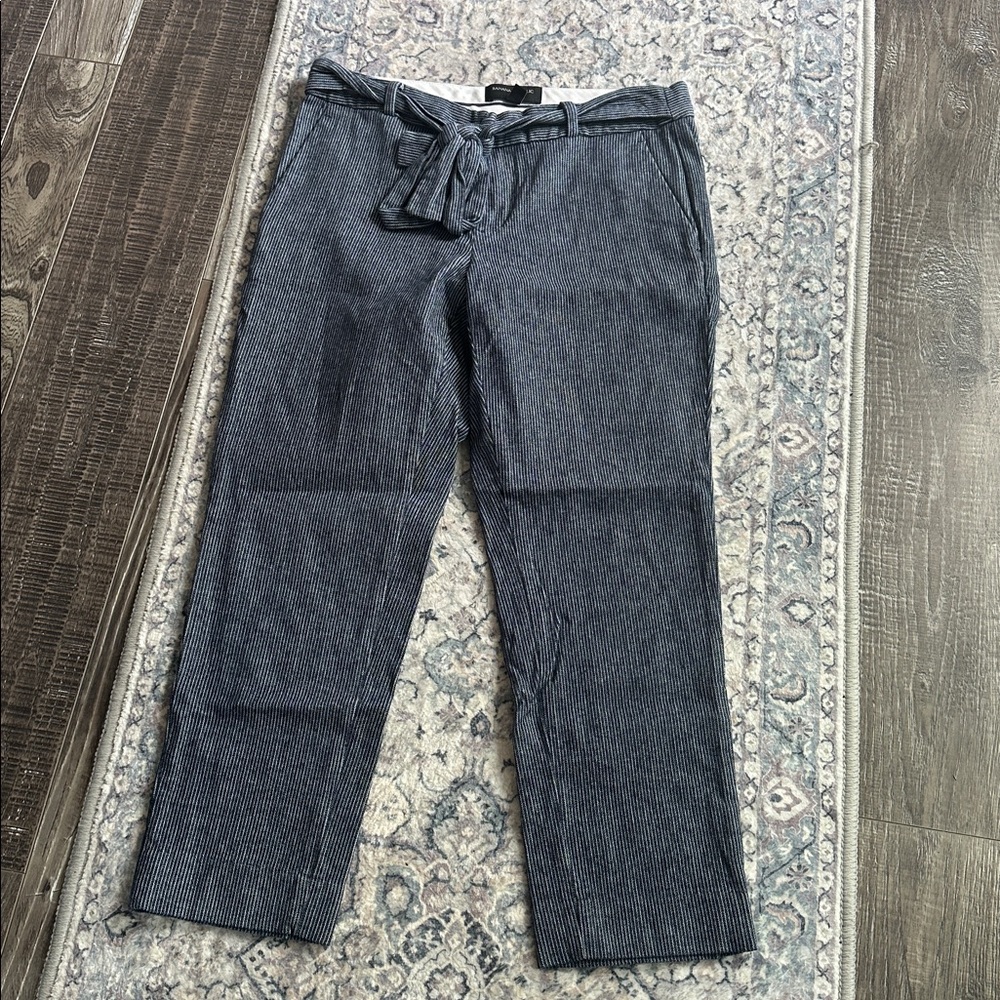 Banana republic Avery work pants with front tie (4p)